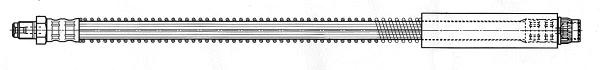 Flexible de frein CEF 512244