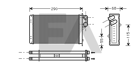 Système de chauffage EACLIMA 45C55006