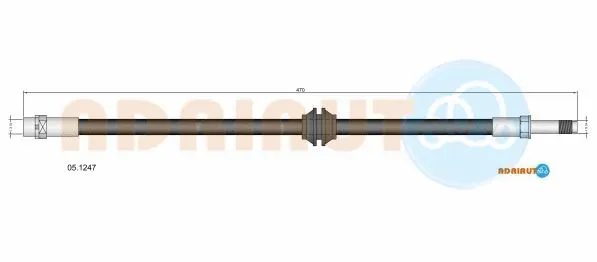 Flexible de frein ADRIAUTO 05.1247