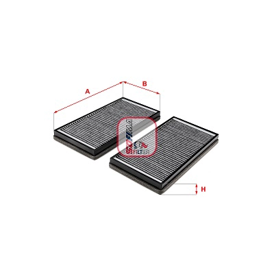 Filtre, air de l'habitacle SOFIMA S 4446 CA