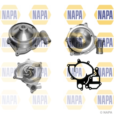 Pompe à eau, refroidissement du moteur NAPA NWP1434