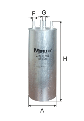 Filtre à carburant MFILTER DF 3546