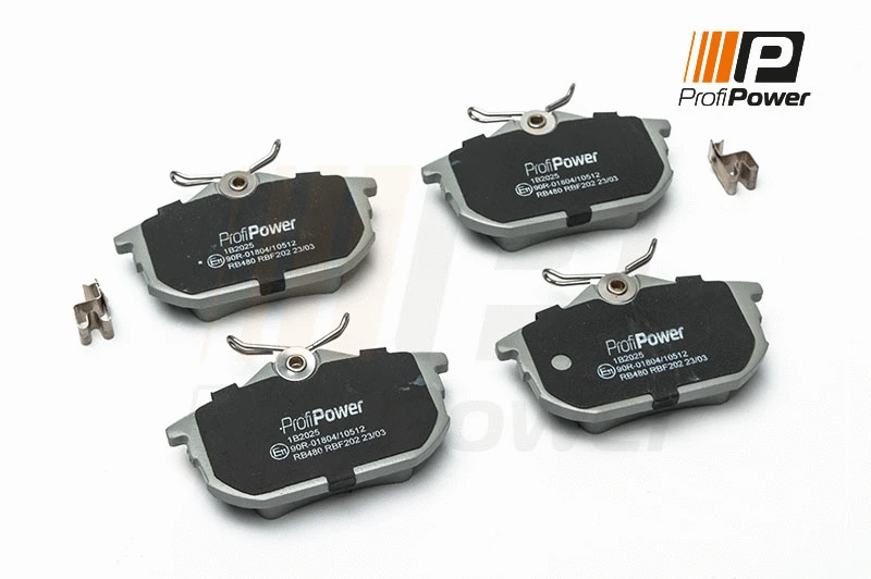 Kit de plaquettes de frein, frein à disque ProfiPower 1B2025