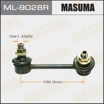Entretoise/tige, stabilisateur MASUMA ML-9028R