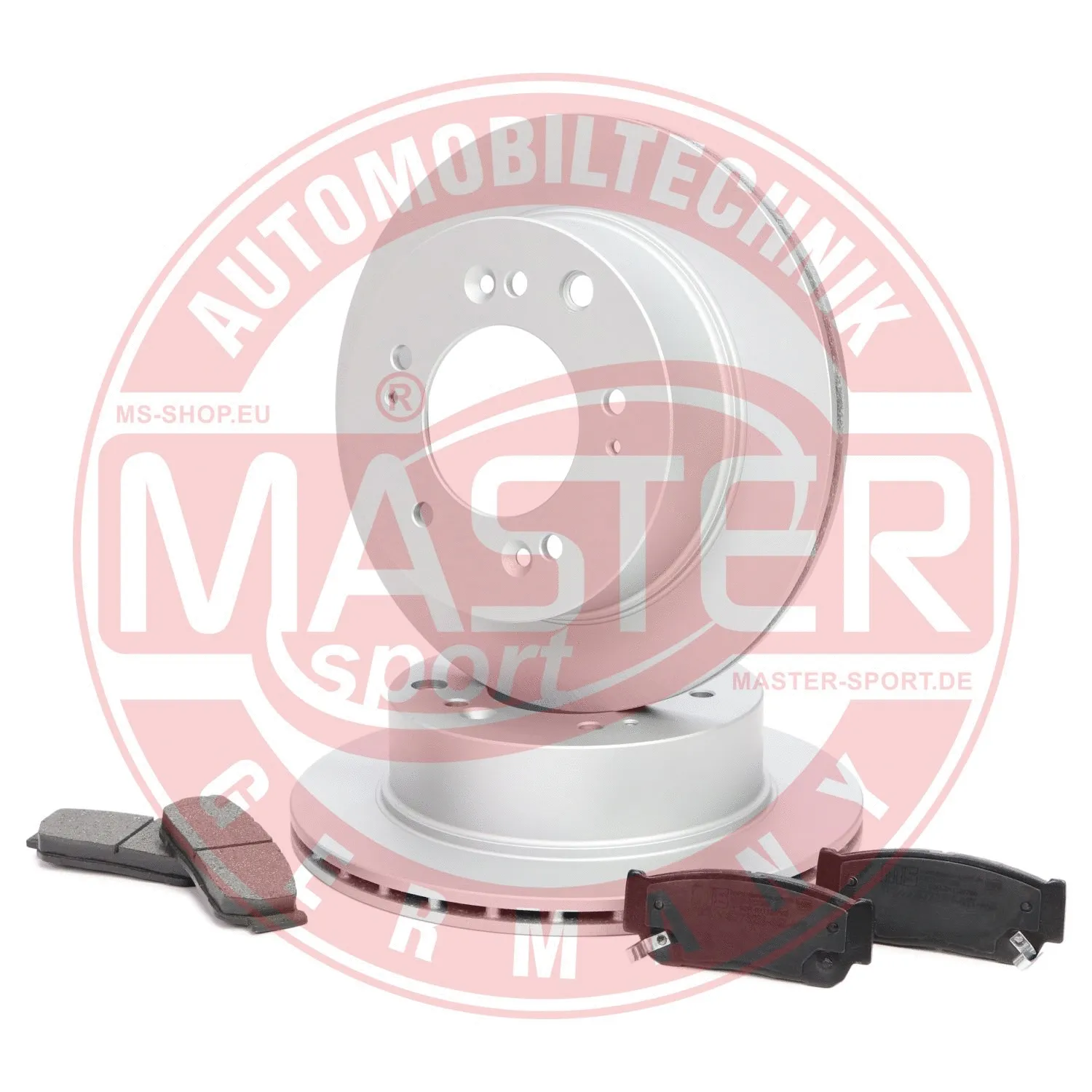 Kit de freins, frein à disques MASTER-SPORT GERMANY 201002070