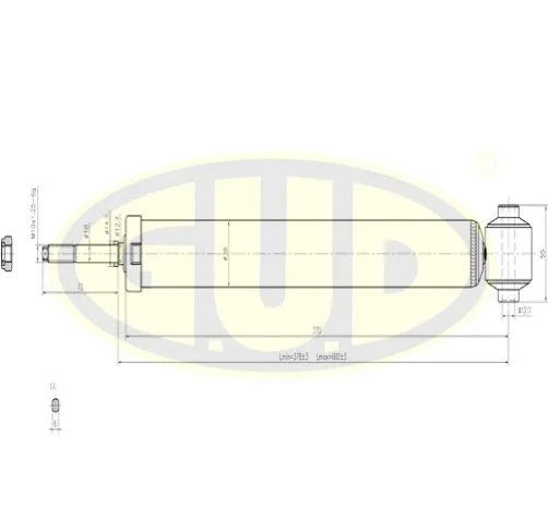 Amortisseur G.U.D. GSA348007