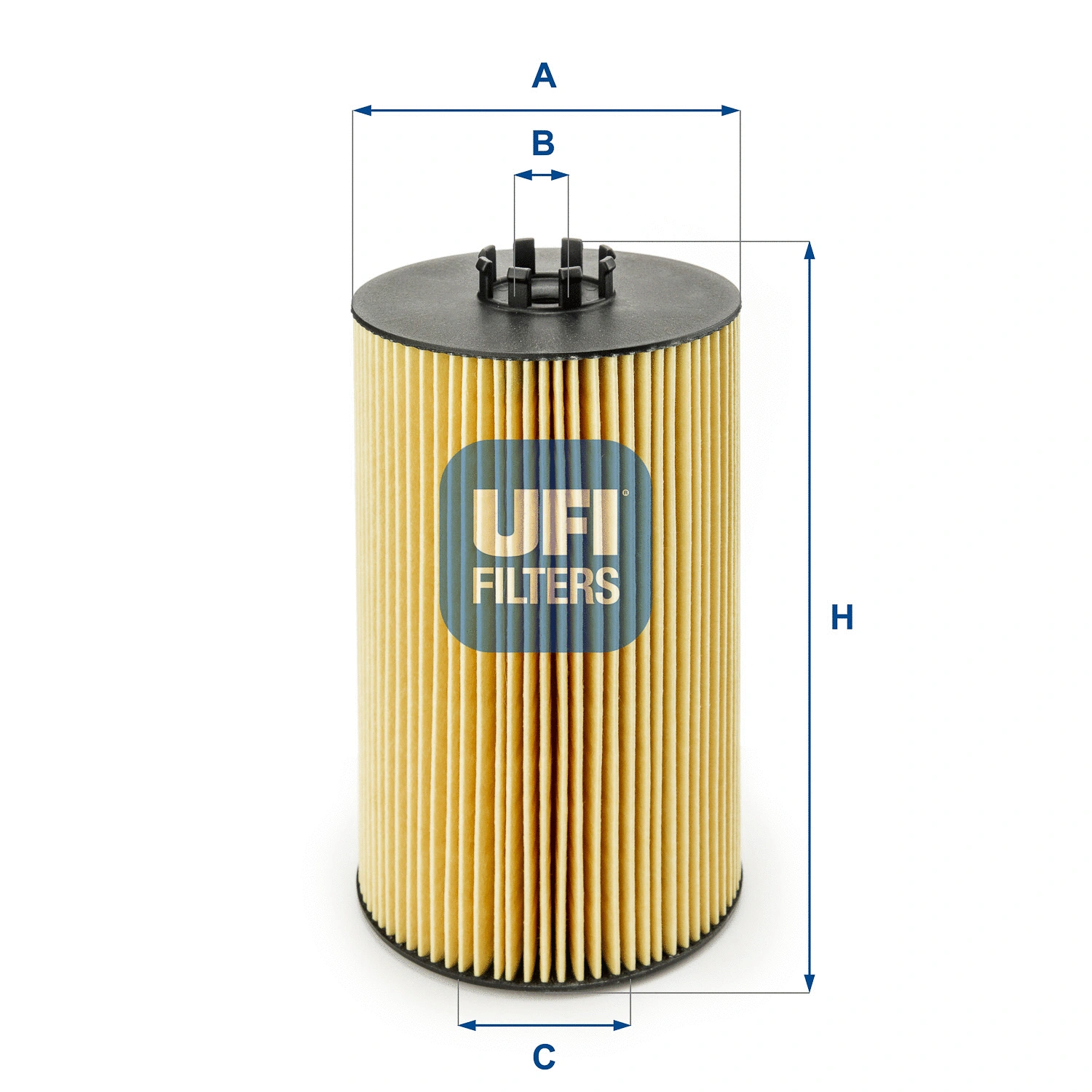 Filtre à huile UFI 25.046.00