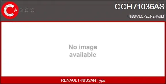 Groupe carter, turbocompresseur CASCO CCH71036AS