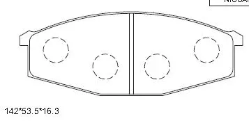 Kit de plaquettes de frein, frein à disque ASIMCO KD1262