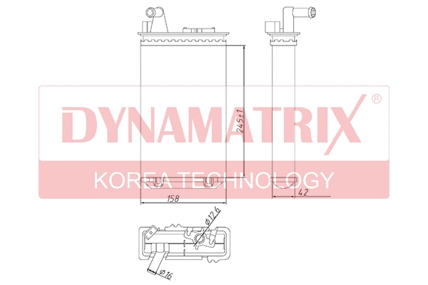 Système de chauffage DYNAMATRIX DR71438