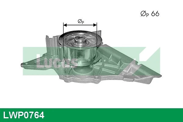Pompe à eau, refroidissement du moteur LUCAS LWP0764