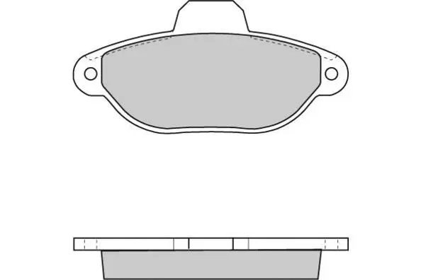 Kit de plaquettes de frein, frein à disque E.T.F. 12-0600