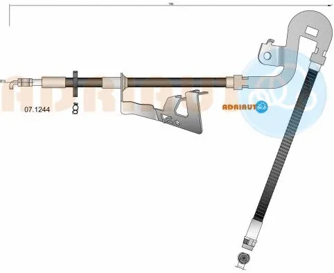 Flexible de frein ADRIAUTO 07.1244
