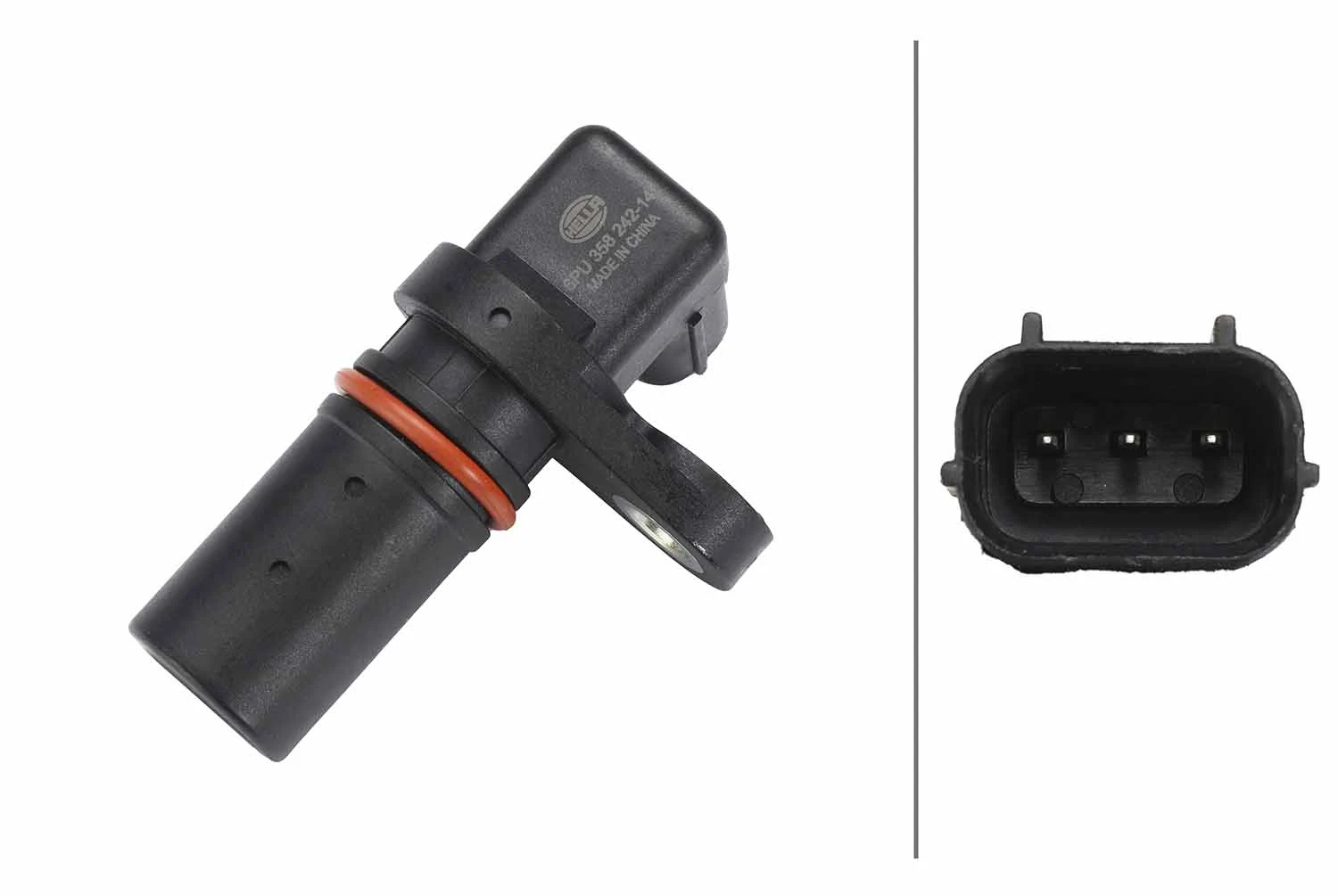 Capteur d'angle, vilebrequin HELLA 6PU 358 242-141