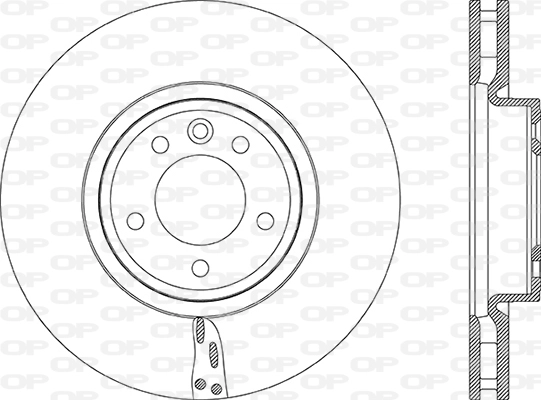 Disque de frein OPEN PARTS BDR2878.20