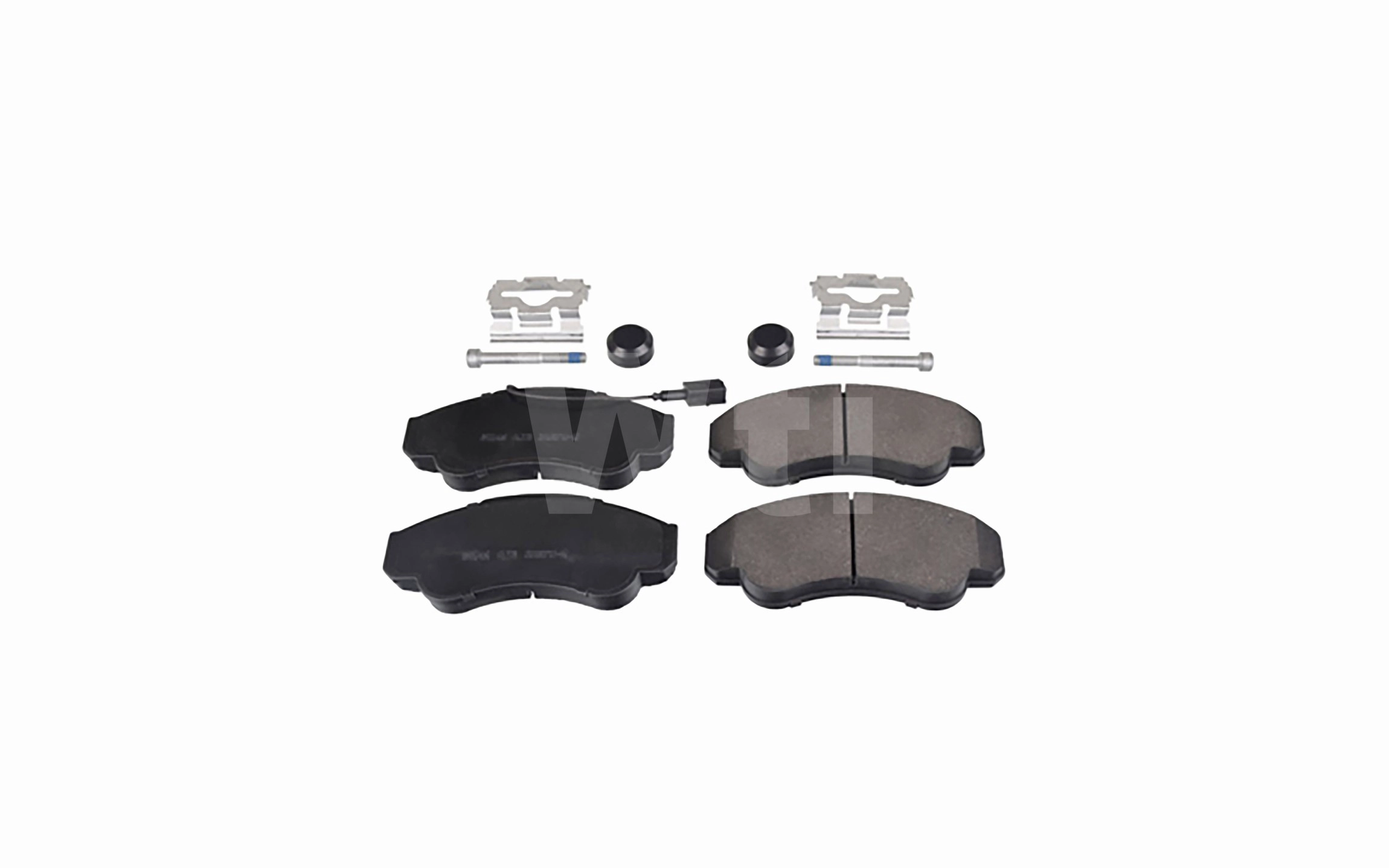 Kit de plaquettes de frein, frein à disque Wti Automotive K971009