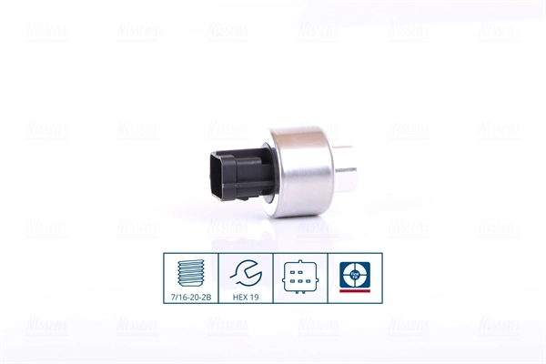 Pressostat, climatisation NISSENS 301019