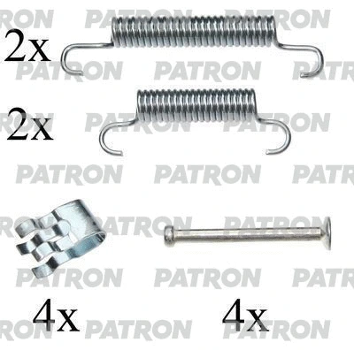 Kit d'accessoires, mâchoires de frein de stationnement PATRON PSRK0089