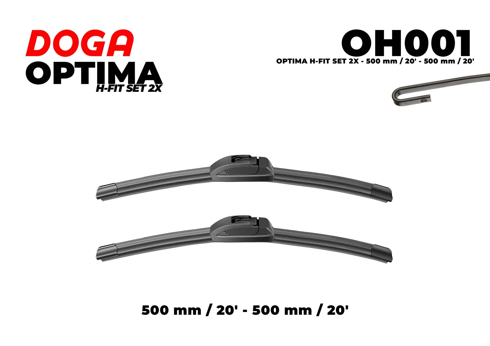 Balai d'essuie-glace DOGA OH001