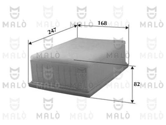 Filtre à air AKRON-MALÒ 1500118
