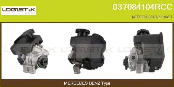 Pompe hydraulique, direction LGK 037084104RCC
