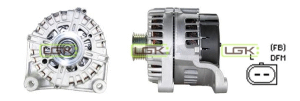 Alternateur LGK 442608