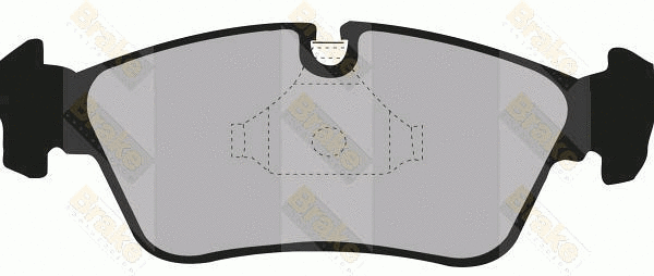 Kit de plaquettes de frein, frein à disque Brake ENGINEERING PA1179
