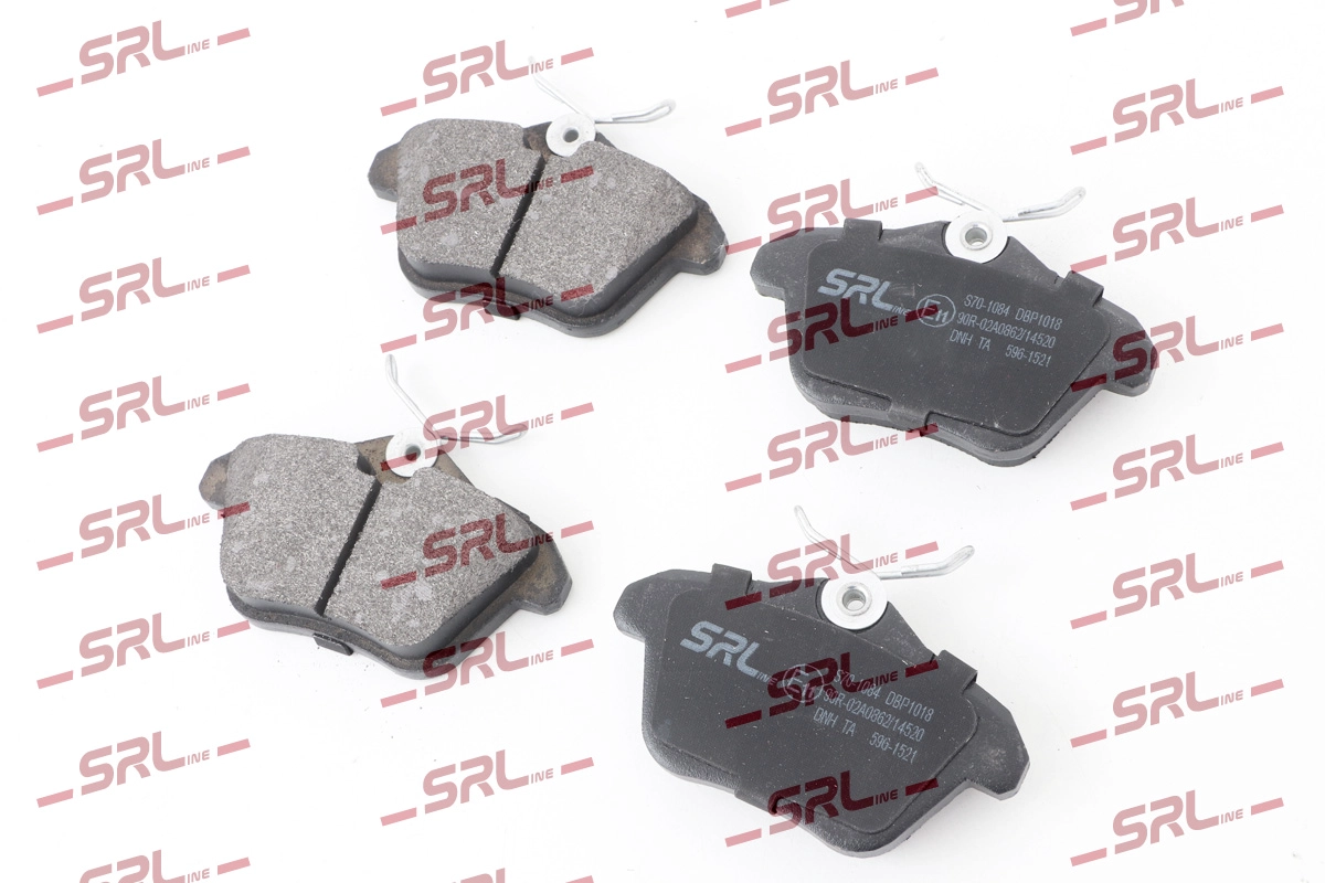 Kit de plaquettes de frein, frein à disque SRLine S70-1084