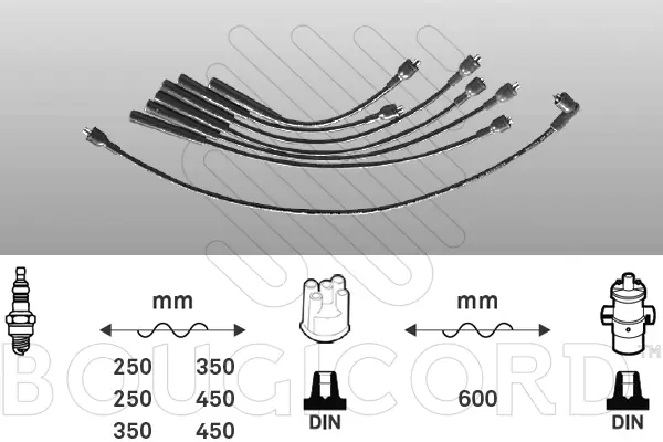 Kit de câbles d'allumage EFI AUTOMOTIVE 7294