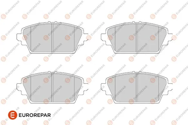 Kit de plaquettes de frein, frein à disque EUROREPAR 1686267880
