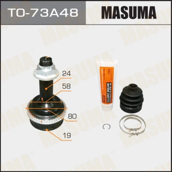 Jeu de joints, arbre de transmission MASUMA TO-73A48