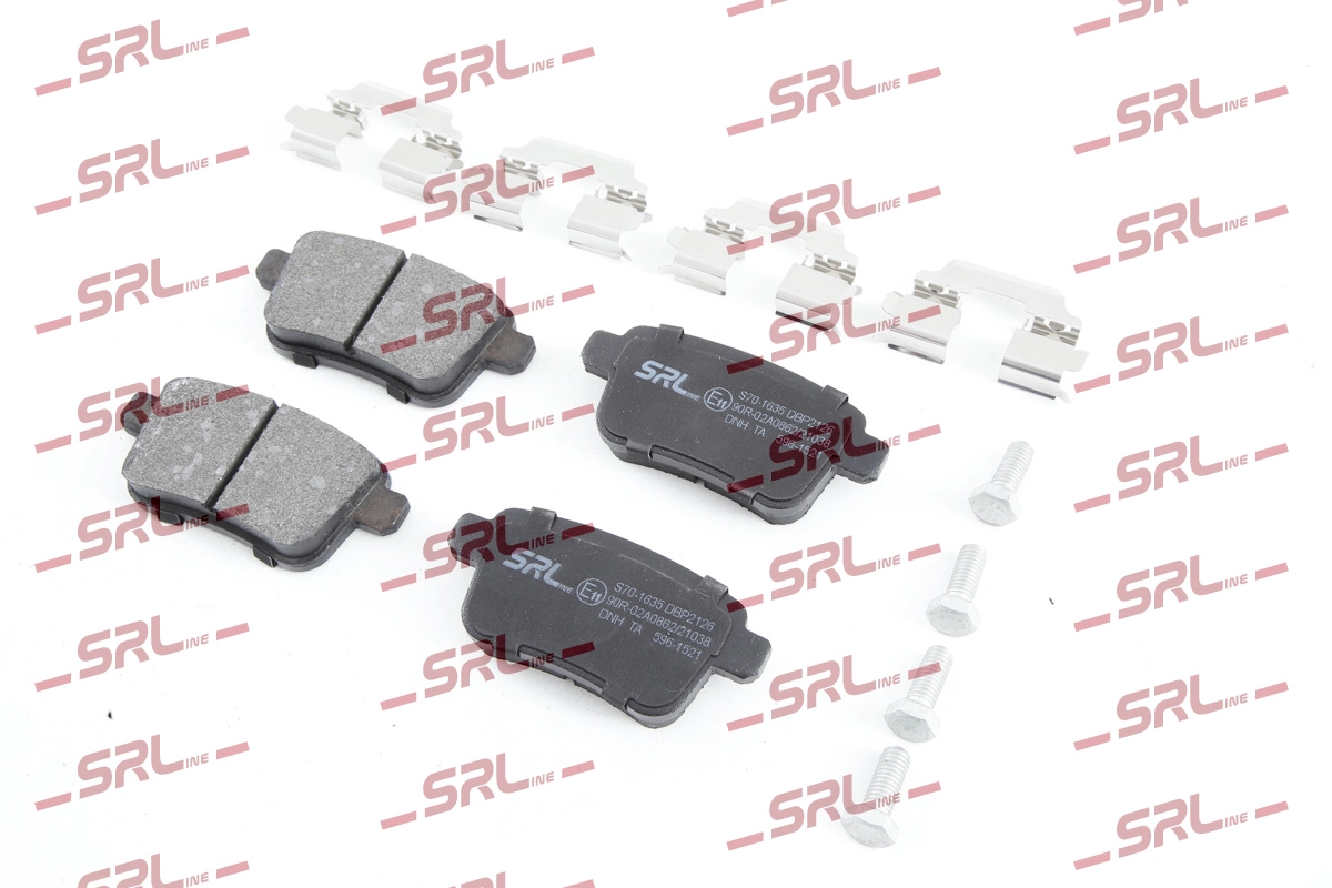 Kit de plaquettes de frein, frein à disque SRLine S70-1635