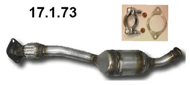 Catalyseur EBERSPÄCHER 17.1.73