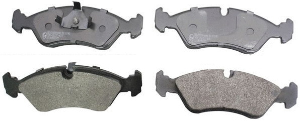 Kit de plaquettes de frein, frein à disque DENCKERMANN B110140