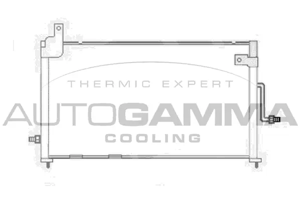 Condenseur, climatisation AUTOGAMMA 103904