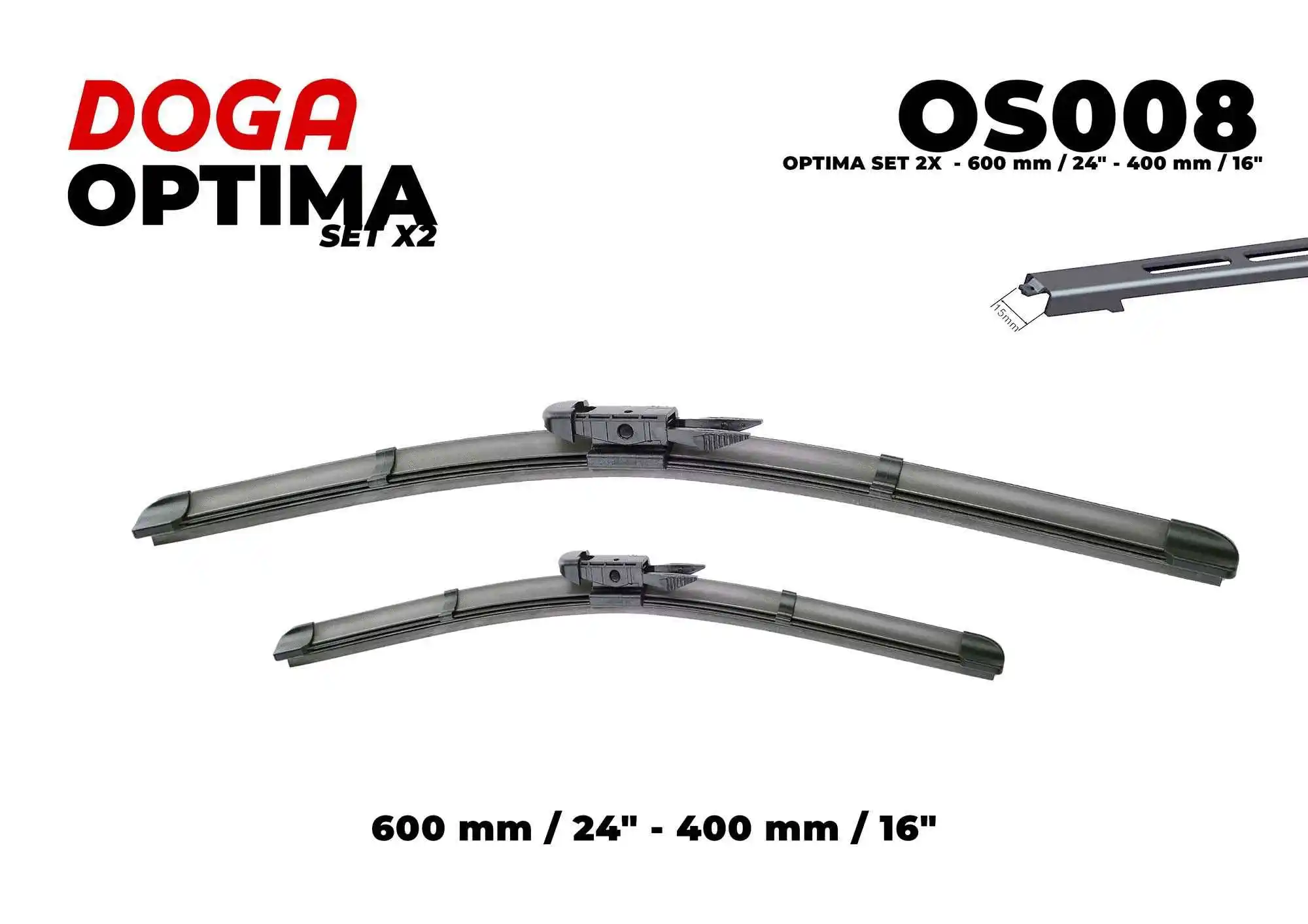 Balai d'essuie-glace DOGA OS008