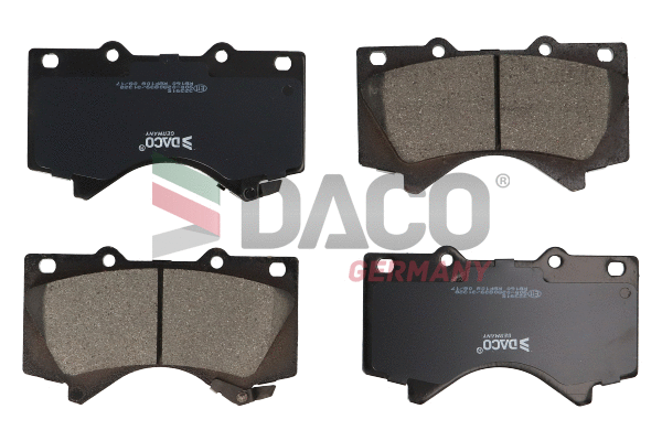 Kit de plaquettes de frein, frein à disque DACO Germany 323915