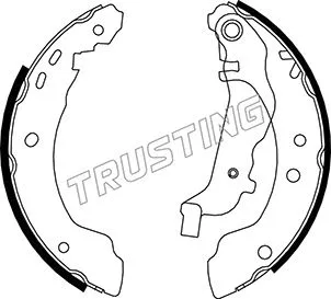 Jeu de mâchoires de frein TRUSTING 067.184Y