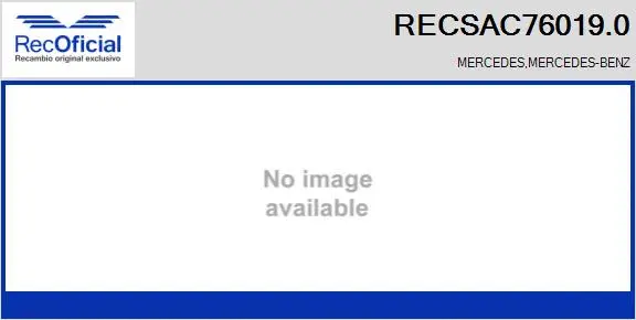 Compresseur, climatisation RECOFICIAL RECSAC76019.0
