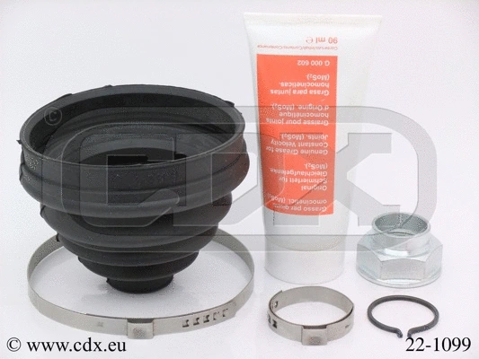 Jeu de joints-soufflets, arbre de commande CDX 22-1099