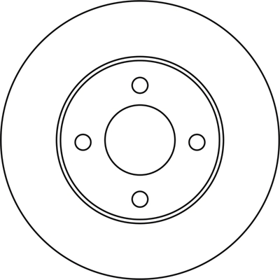 Disque de frein ABTEX BD1858V