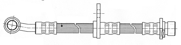 Flexible de frein CEF 511908