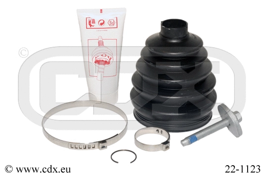 Jeu de joints-soufflets, arbre de commande CDX 22-1123