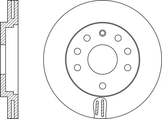 Disque de frein FIT FR0225V