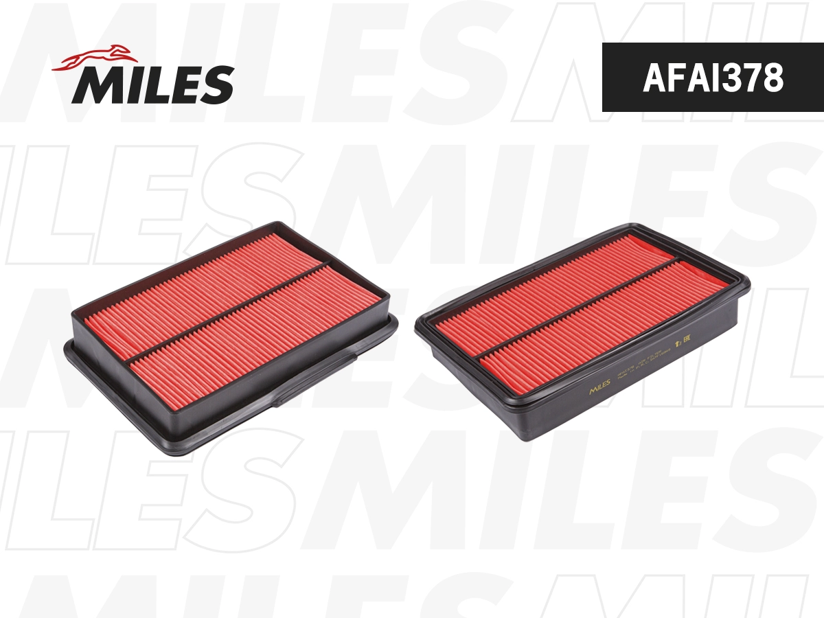 Filtre à air MILES AFAI378