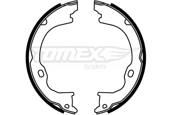 Jeu de mâchoires de frein TOMEX Brakes TX 22-61