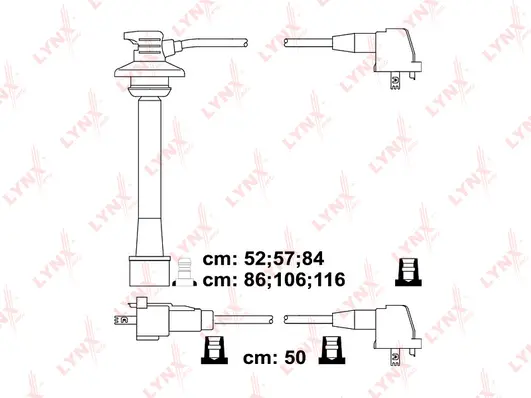 Kit de câbles d'allumage LYNXAUTO SPC7531