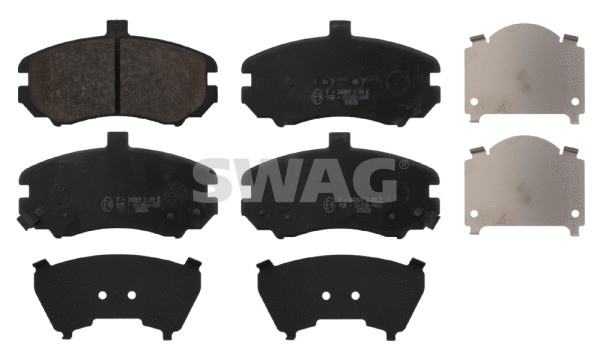 Kit de plaquettes de frein, frein à disque SWAG 90 91 6700