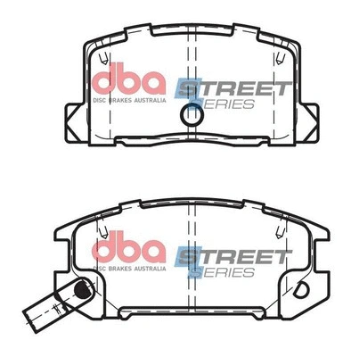 Kit de plaquettes de frein, frein à disque DBA Australia DB1260SS