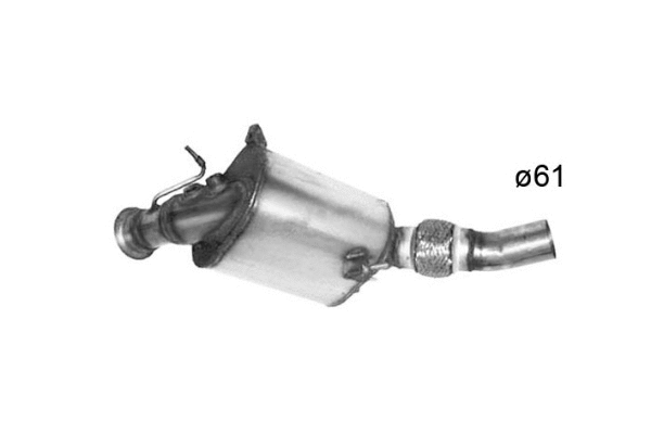 Filtre à particules / à suie, échappement ASSO 08.15011